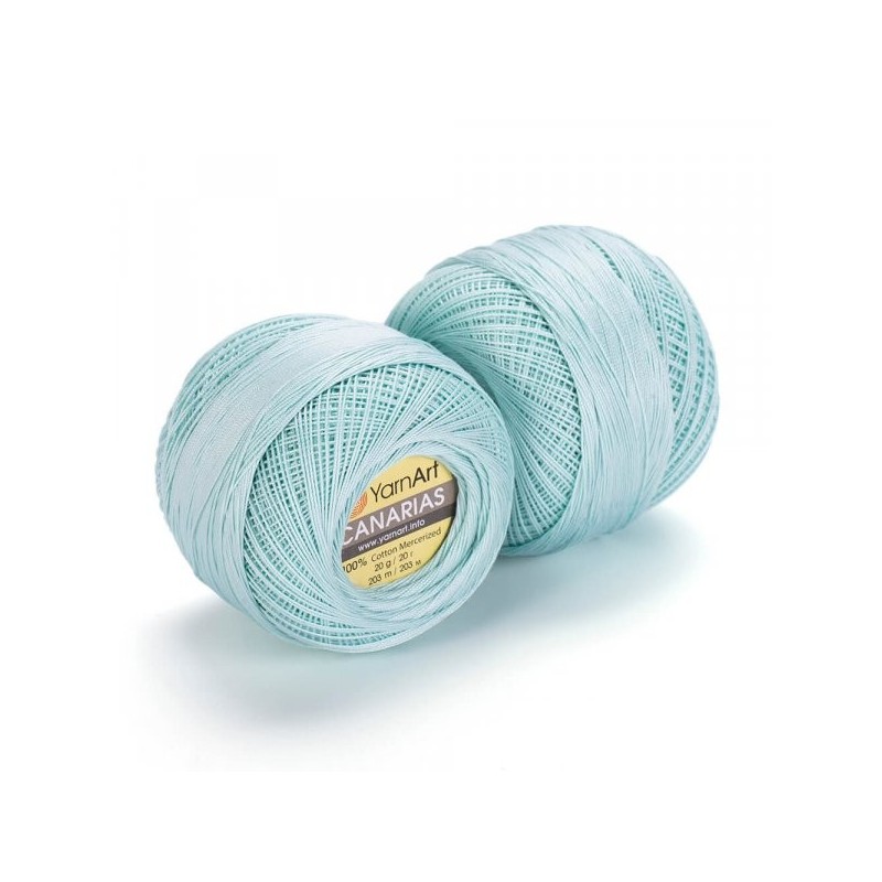 Háčkovací příze Canarias – 100% mercerovaná bavlna | Jimot