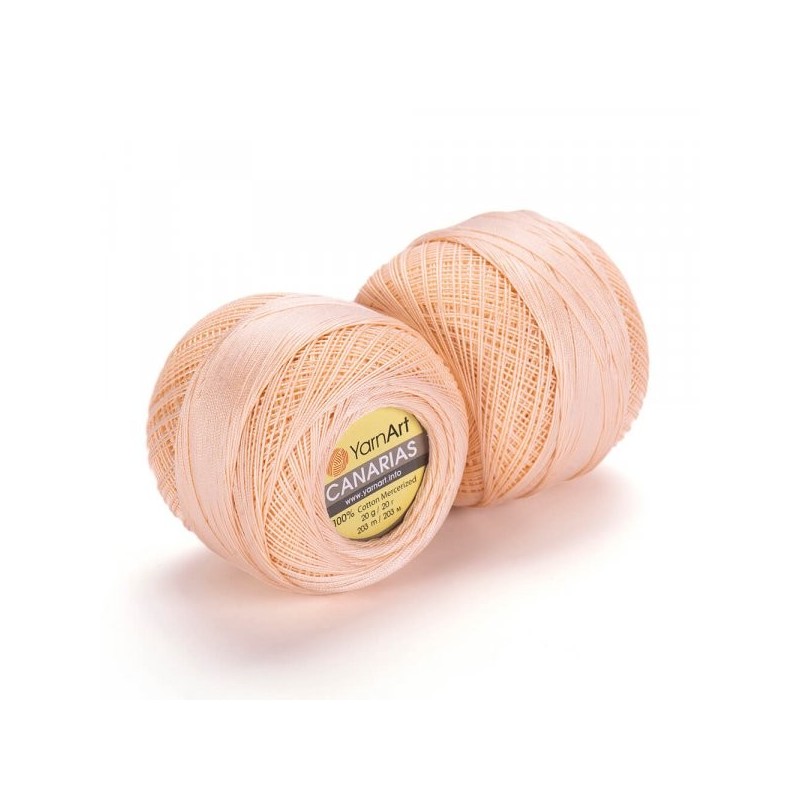 Crochet yarn Canarias – 100% mercerized cotton | Jimot