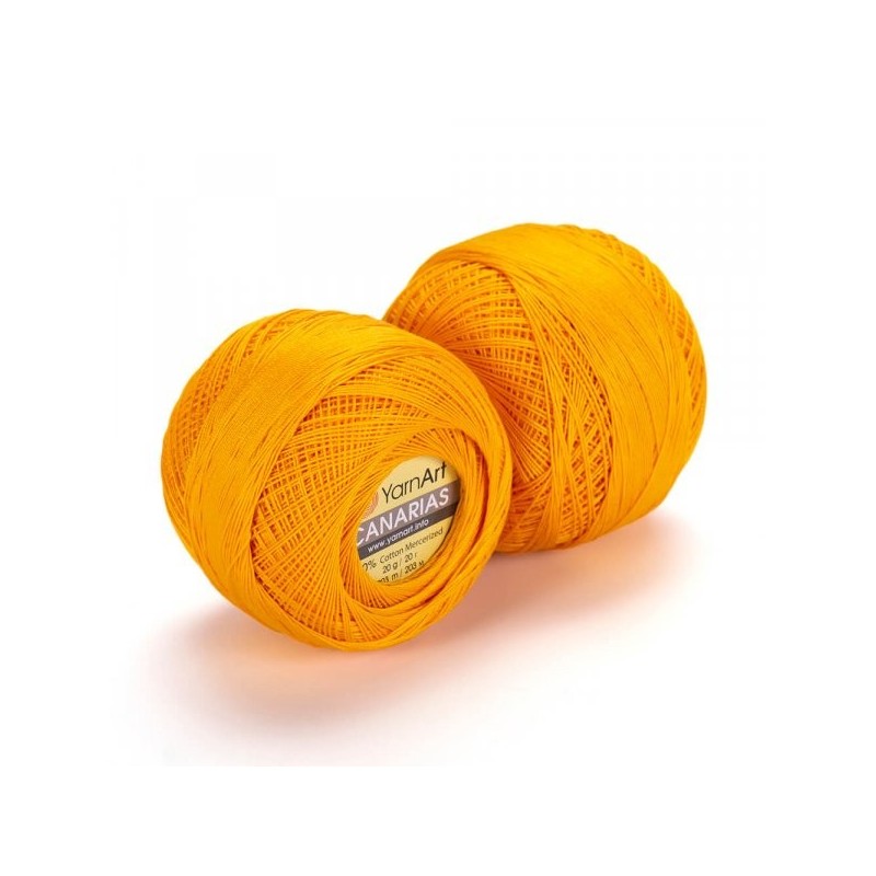 Crochet yarn Canarias – 100% mercerized cotton | Jimot