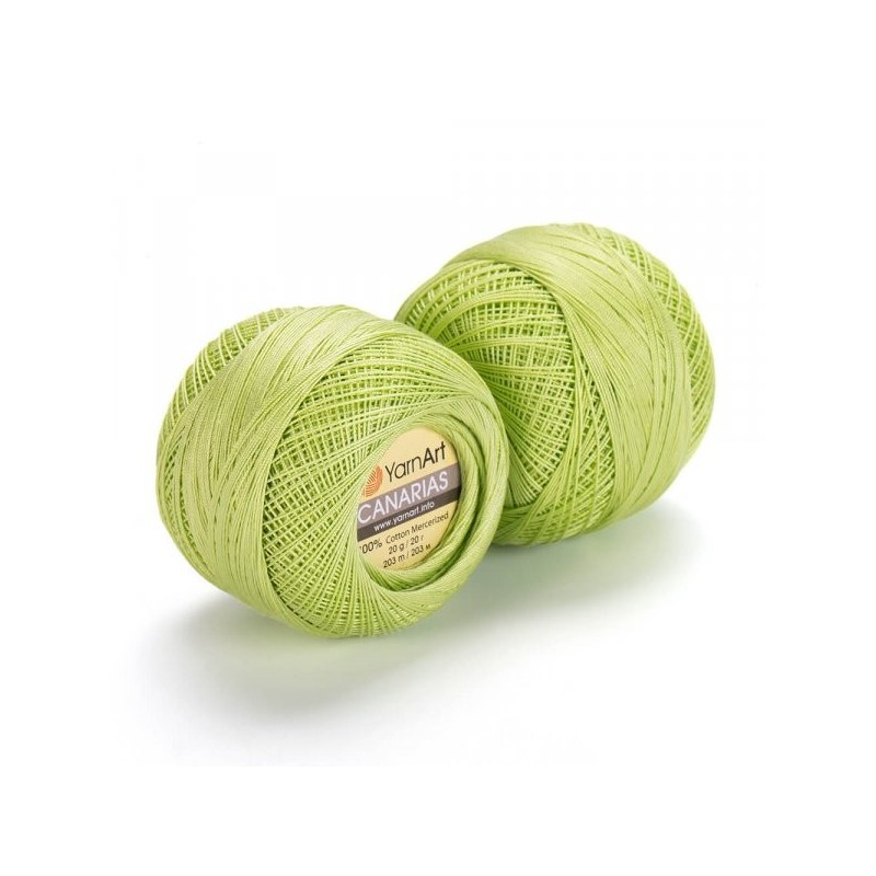 Crochet yarn Canarias – 100% mercerized cotton | Jimot