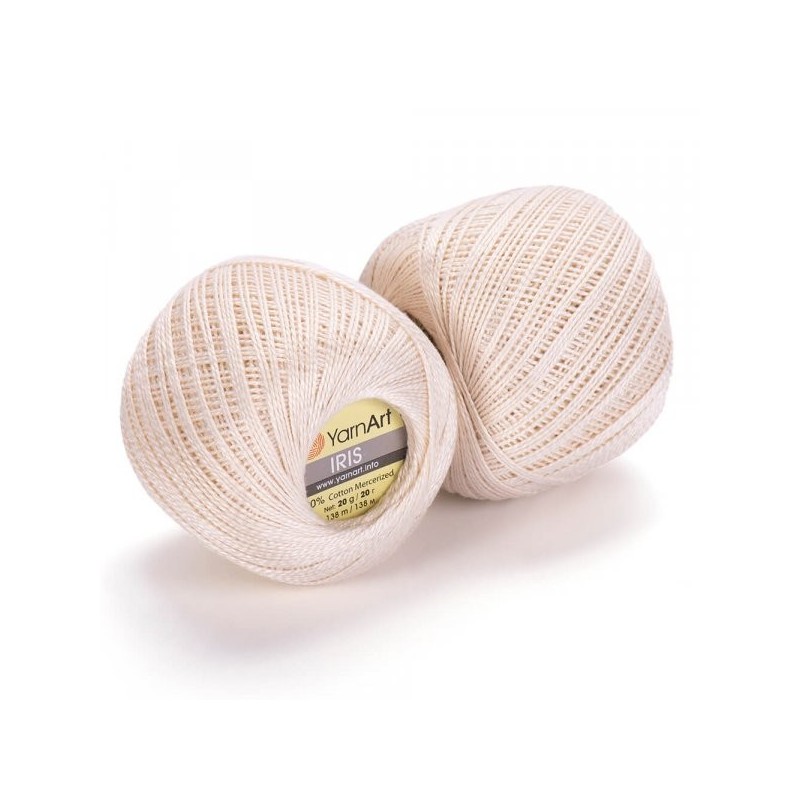 IRIS – Mercerised Cotton Crochet Yarn | Jimot