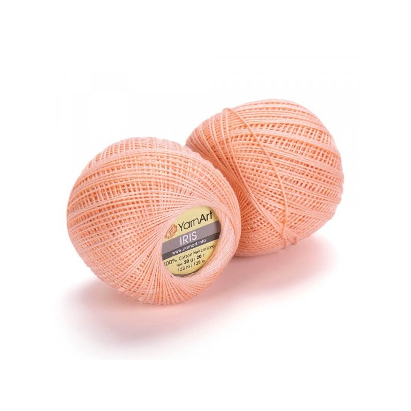 IRIS – Mercerised Cotton Crochet Yarn | Jimot