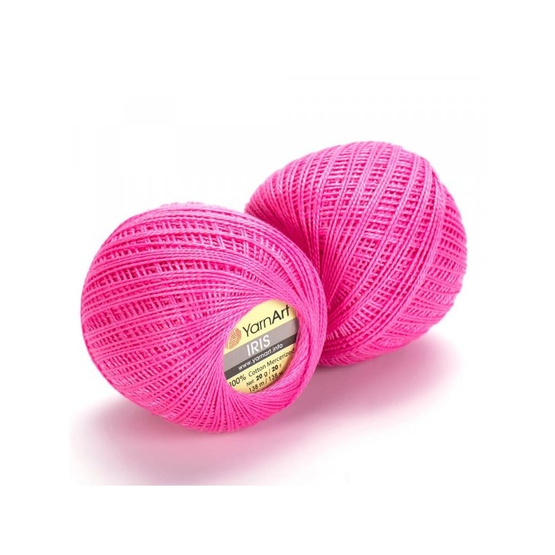 IRIS – Mercerised Cotton Crochet Yarn | Jimot