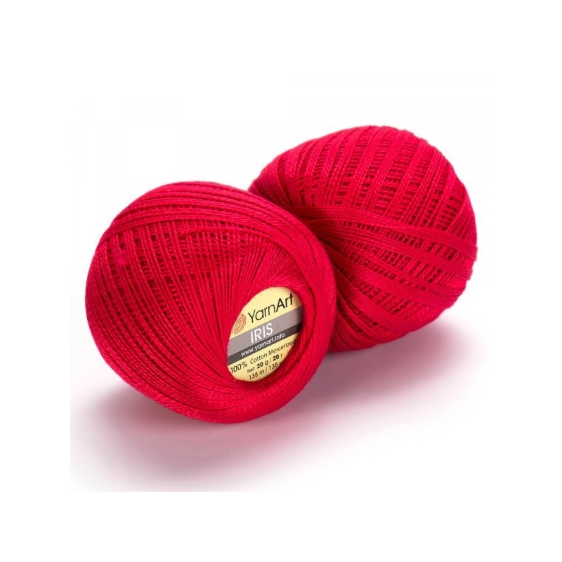 IRIS – Mercerised Cotton Crochet Yarn | Jimot