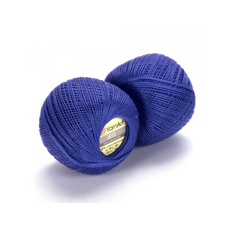 IRIS – Mercerised Cotton Crochet Yarn | Jimot