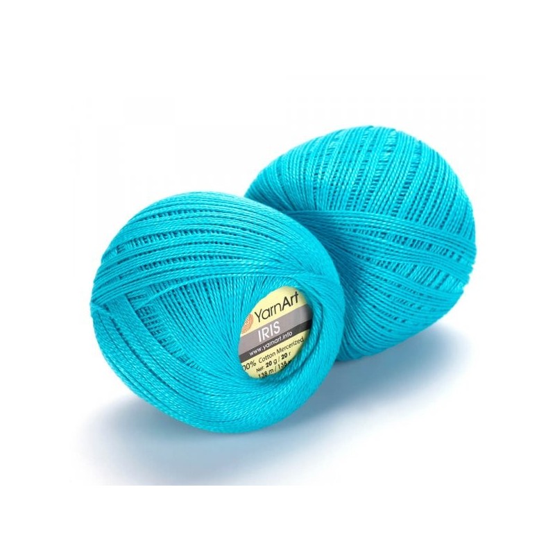 IRIS – Mercerised Cotton Crochet Yarn | Jimot