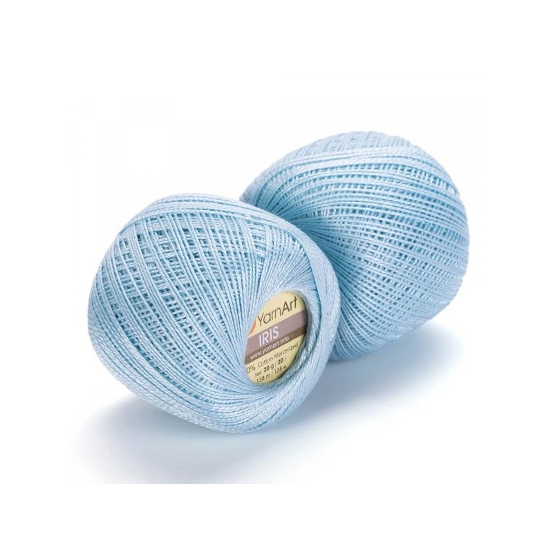 IRIS – Mercerised Cotton Crochet Yarn | Jimot