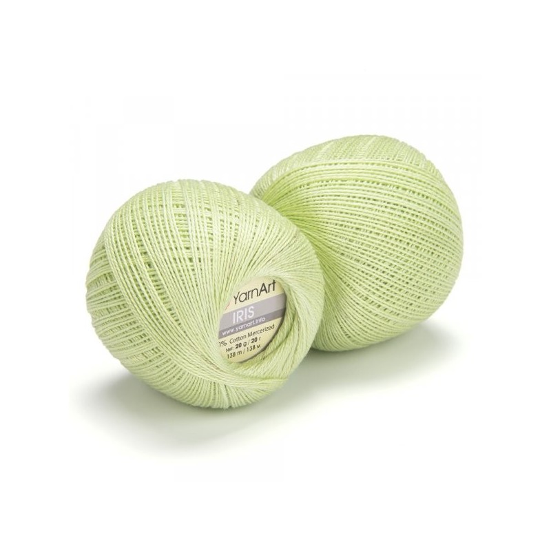 IRIS – Mercerised Cotton Crochet Yarn | Jimot