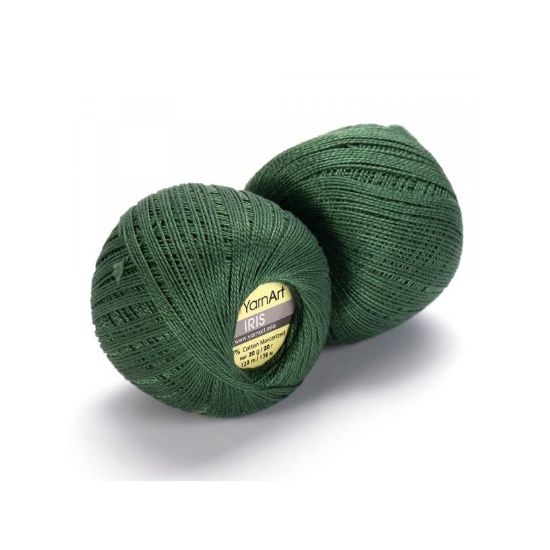 IRIS – Mercerised Cotton Crochet Yarn | Jimot
