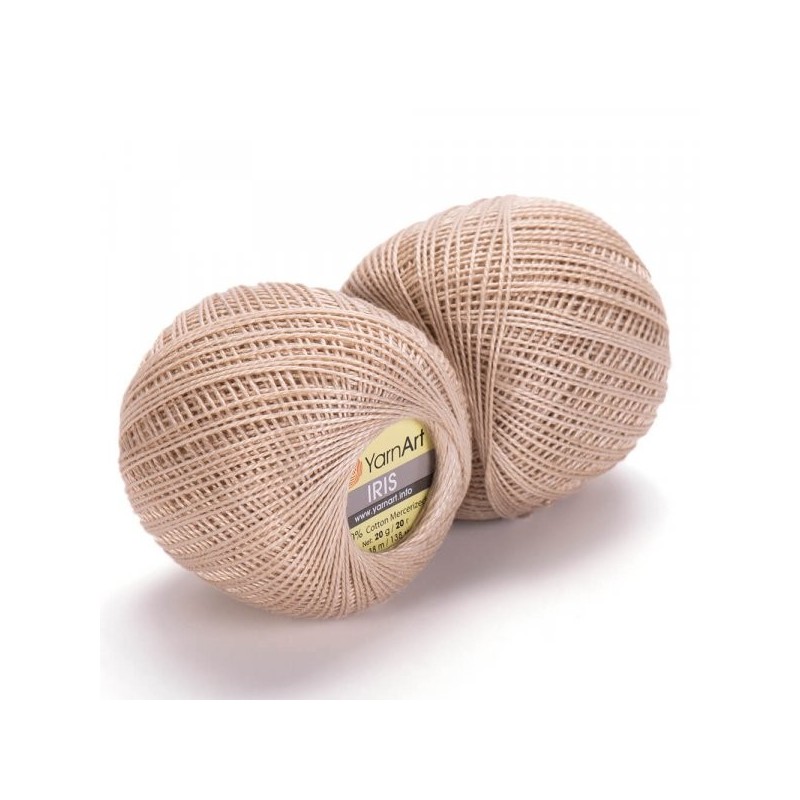 IRIS – Mercerised Cotton Crochet Yarn | Jimot