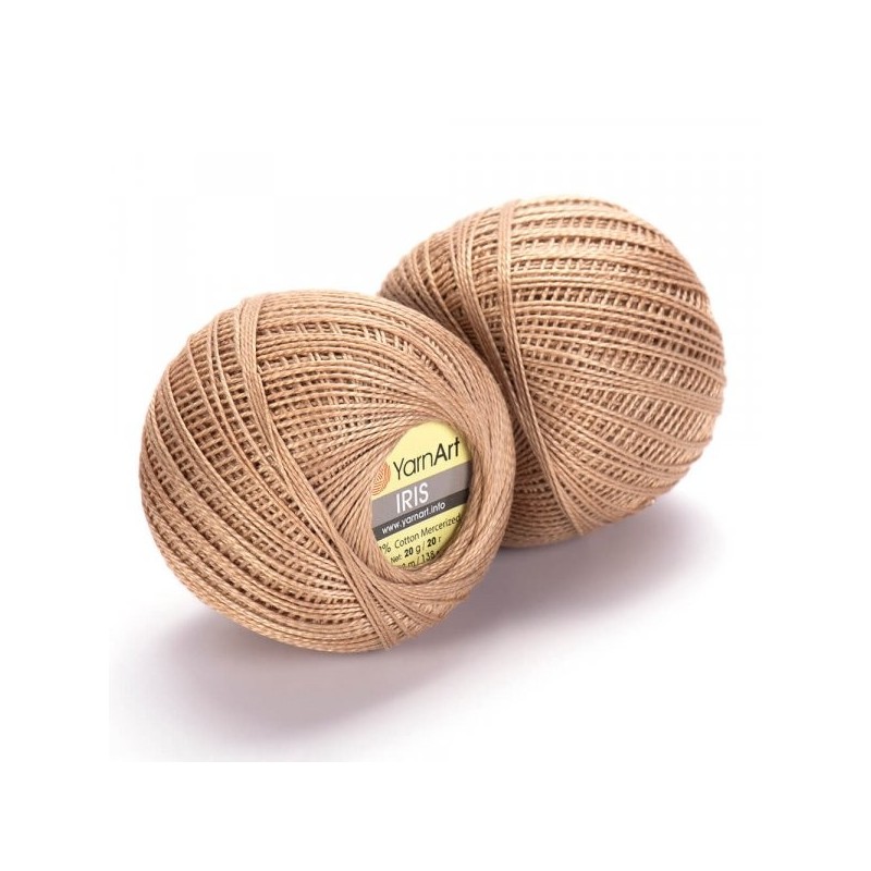 IRIS – Mercerised Cotton Crochet Yarn | Jimot