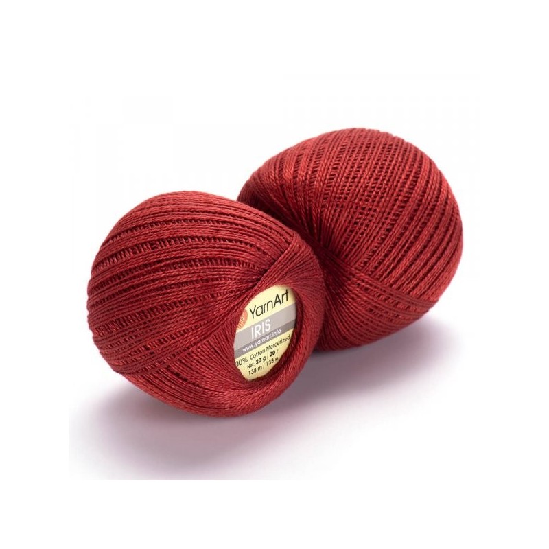 IRIS – háčkovací příze z mercerované bavlny | Jimot