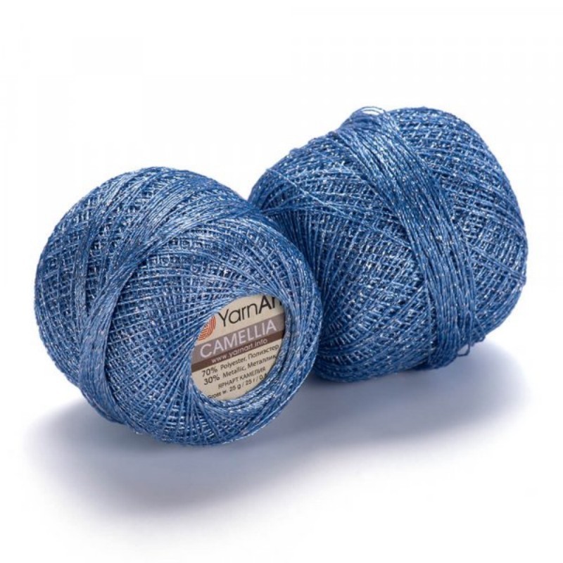 Metaliczna przędza YarnArt Camellia 20 g / 190 m | Jimot.pl
