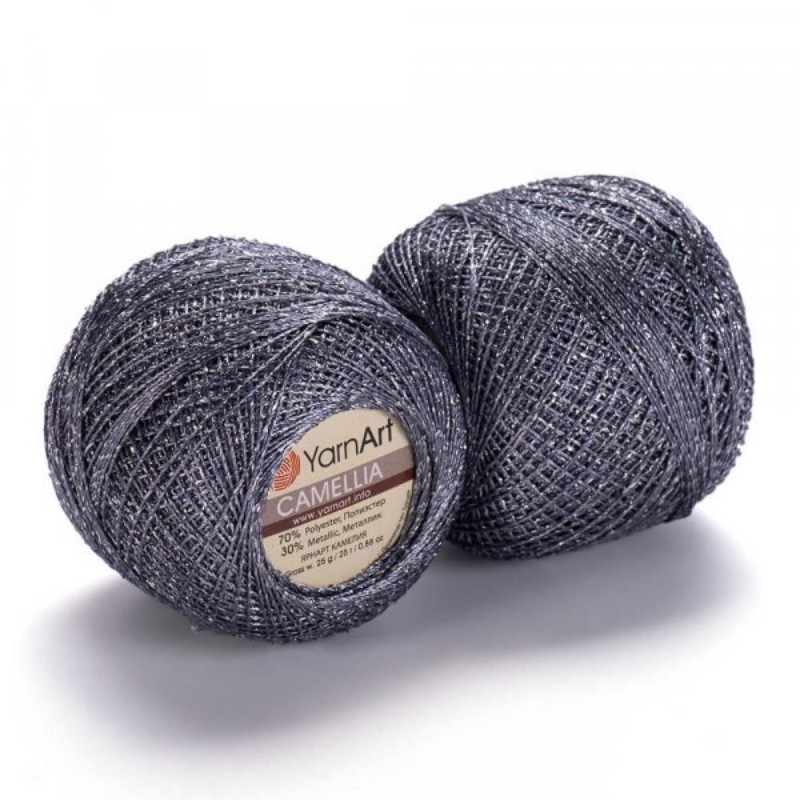 Metaliczna przędza YarnArt Camellia 20 g / 190 m | Jimot.pl