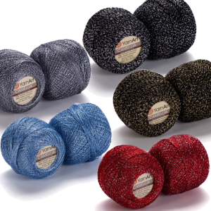 Metallisches Garn YarnArt Camellia 20 g / 190 m | Jimot.de