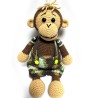 Crochet Monkey Rudolf Junior Pattern CZ | Jimot.cz