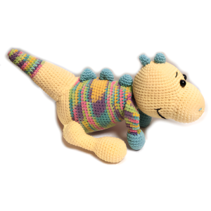 Crochet Dinosaur DINO Pattern | Jimot.cz