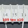 Bleached Linen Thread Tex 105 x 10 (Nel 16/10) | Jimot