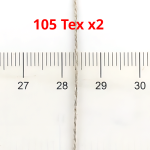 Lněná nit Nel 16/2 Tex 105 x2 – 100% přírodní len