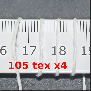 Len Nel 16/4 nić lniana 105 Tex x4 | 100% naturalny len | Jimot