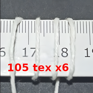 Lniana nić Nel 16/6 Tex 105 x6 – 100% naturalny len | Jimot.cz