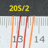 Melírovaná polyesterová nit 20S/2 – 150 m a 600 m | jimot.cz