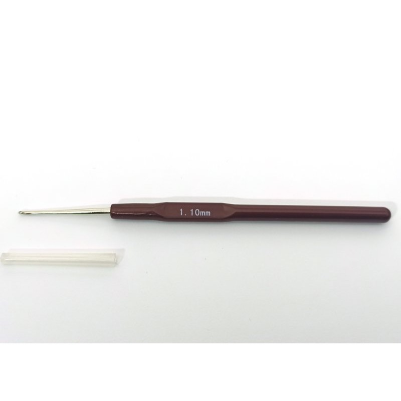 Hooks with a plastic handle in 16 sizes from 0.5 - 2.5 mm | Jimot.cz