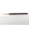 Hooks with a plastic handle in 16 sizes from 0.5 - 2.5 mm | Jimot.cz