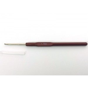 Hooks with a plastic handle in 16 sizes from 0.5 - 2.5 mm | Jimot.cz