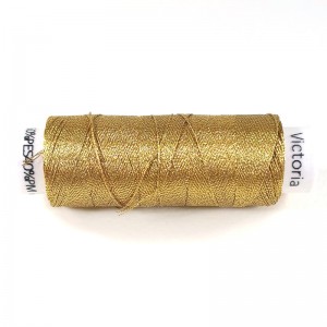 Nić metaliczna Victoria | Fantazyjna nić do rękodzieła | Dreszcz